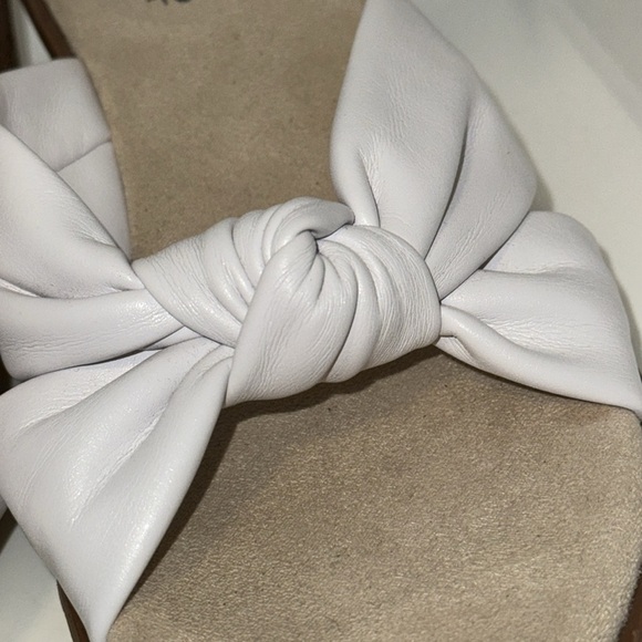 Cliffs White Mountain Azula Twist Knot Wedge Sandals Vegan Leather Women’s 8.5 - Picture 4 of 11